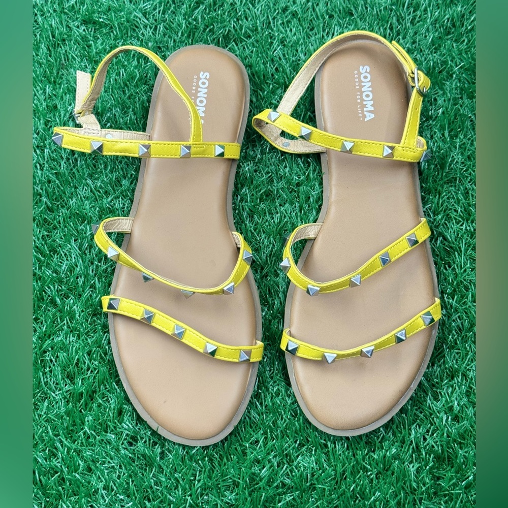 Sonoma Gladiator Sandal in Yellow